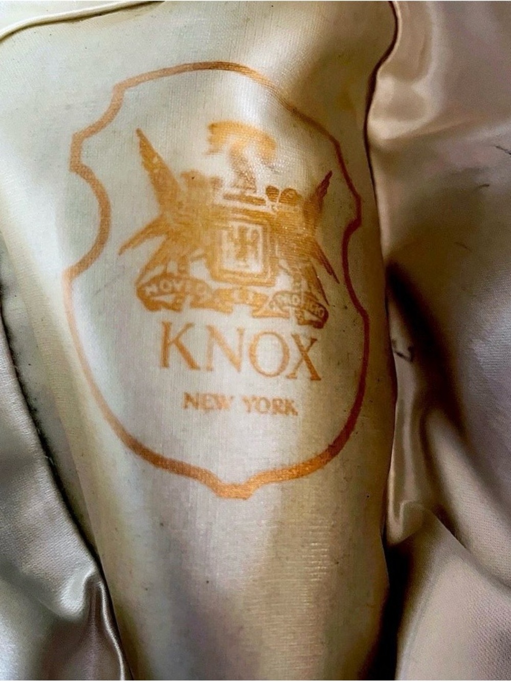 Vintage Knox Fedora Hat size 7 - Picture 6 of 10